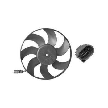 Ventilator radiator AUDI A3 Cabriolet 8P7 TYC 837-1013